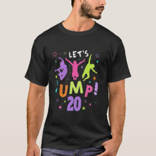 Camiseta Trampoline Bgramo 20.ª Fiesta de Cumpleaños Outdo