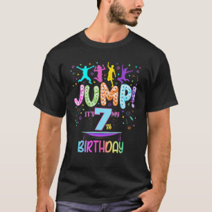 Camiseta Trampoline Bonke Chica de la fiesta de cumpleaños 