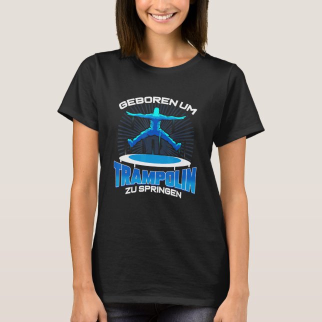 Camiseta Trampoline Jumping Salto Fitness Trenness Sport (Anverso)