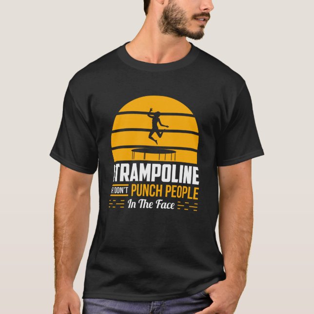 Camiseta Trampoline Trampoline Sport Sarcástico (Anverso)