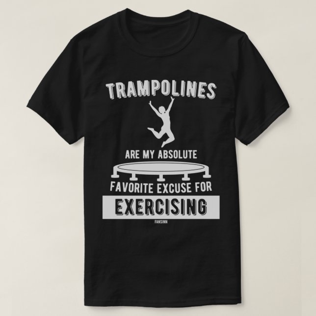 Camiseta Trampolining Gymnastics Sport Classic TShirt (Diseño del anverso)