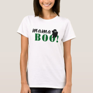 Camiseta Tramposo de la familia Mama Boo Black Halloween