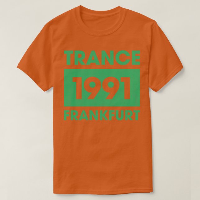 Camiseta Trance 1991 Vintage (Diseño del anverso)