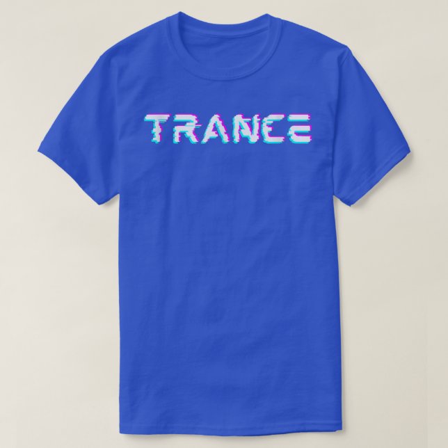 Camiseta TRANCE  EDM, Techno, Rave, Psytrance, Goa music  (Diseño del anverso)