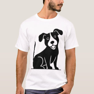 Camiseta Trandy Cat: Diseño de vectores