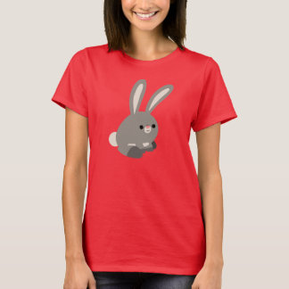 Camiseta tranquila de conejo Personalizado mujer