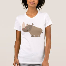 Camiseta tranquila Personalizado Rhino Women