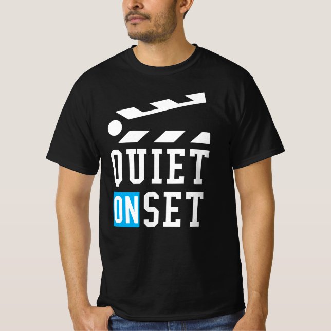 Camiseta Tranquilidad en juego - Gracioso para los cineasta (Anverso)