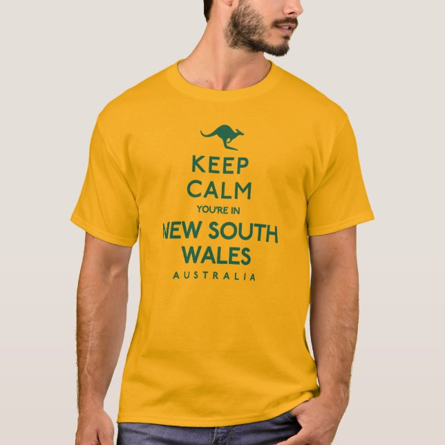 Camiseta Tranquilidad en Nueva Gales del Sur Australia (Anverso)