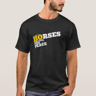 Camiseta Tranquilidad Equina Encontrar Paz y Conexión co