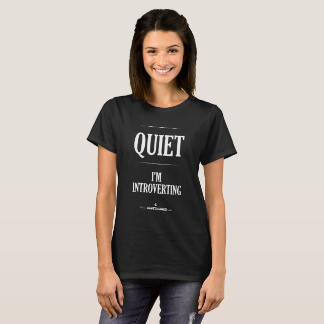 Camiseta Tranquilidad: Introverting (Anverso completo)