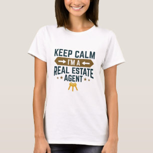 Camiseta Tranquilidad, soy agente inmobiliario