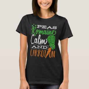 Camiseta Tranquilidad y zanahoria de la romaní - nutrición 