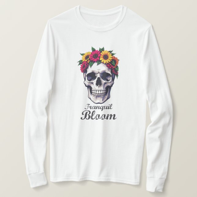 Camiseta Tranquilo Bloom (Anverso del diseño)