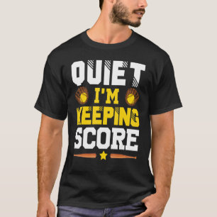 Camiseta Tranquilo, mantengo a Score Softball Scorekeeper 1
