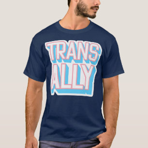 Camiseta Trans Ally , Pride , Proud Trans Ally