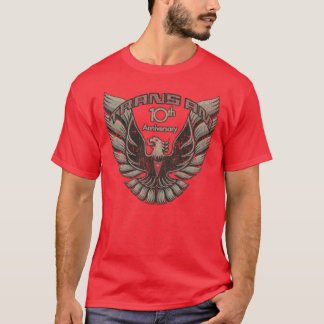 Camiseta Trans Am 10º Aniversario 1979 niño retro familia