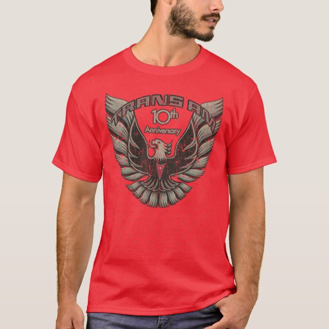 Camiseta Trans Am 10th Anniversary 1979 family retro boy (Anverso)