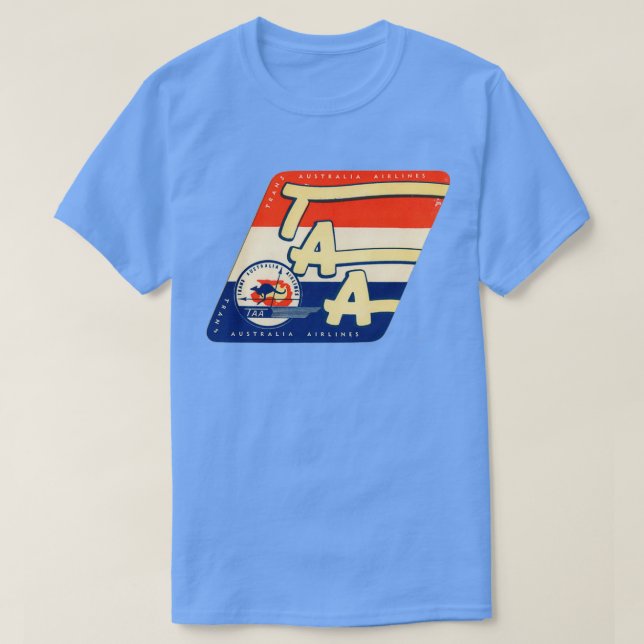Camiseta Trans Australian Airways (Diseño del anverso)