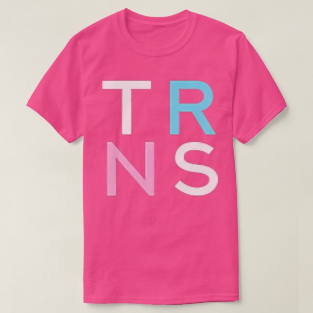Camiseta Trans. del orgullo transgénero transgénero  (Diseño del anverso)