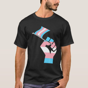 Camiseta Trans-Fist Transgender Human Rights Transexual LGB