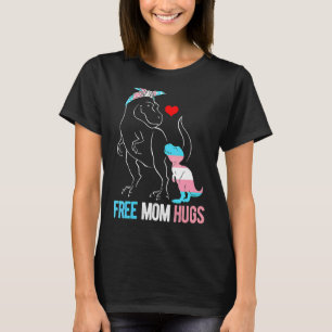 Camiseta Trans Free Mom Abg Dinosaur Rex Mama Transgender P