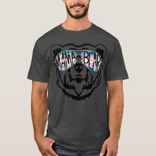 Camiseta Trans Mama Bear Orgullosa Mamá Ally Orgullo Trans