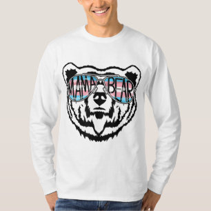 Camiseta Trans Mama Osa Orgullosa Mamá Alía Transgénero Arc