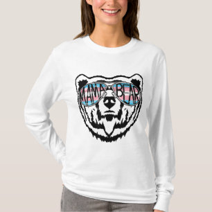 Camiseta Trans Mama Osa Orgullosa Mamá Alía Transgénero Arc
