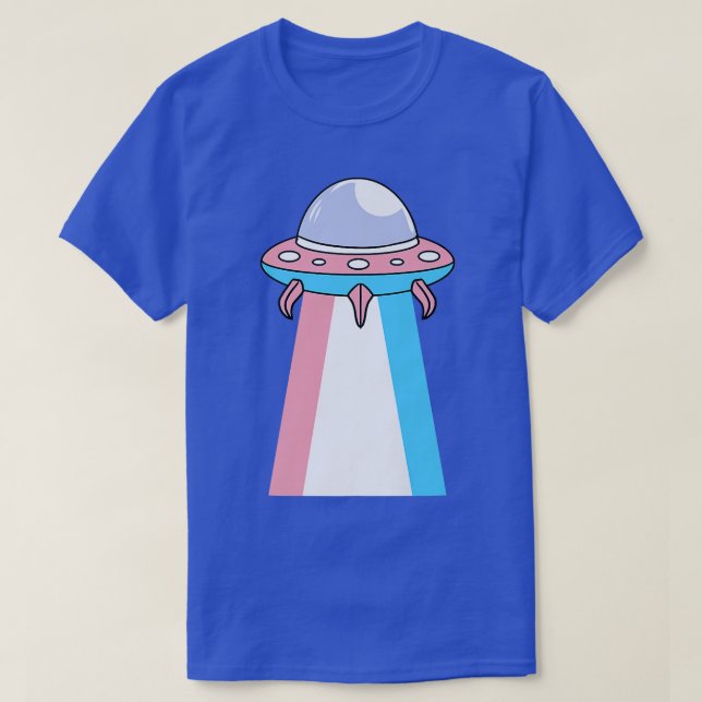 Camiseta Trans Pride Ufo Transgénero  (Diseño del anverso)