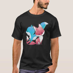 Camiseta Trans Prige Fox Transgender LGBT
