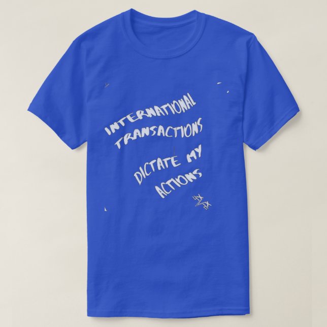 CAMISETA TRANSACCIONES (Diseño del anverso)