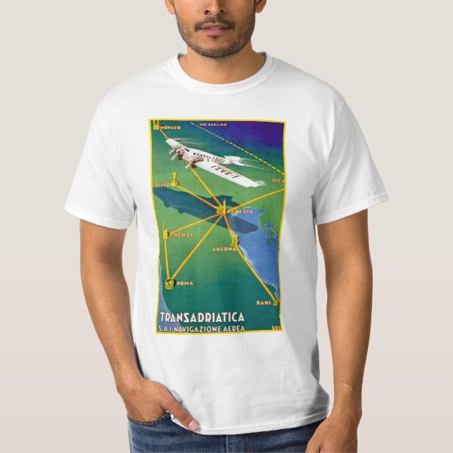 Camiseta Transadriatica Navigazione Aerea (Anverso)