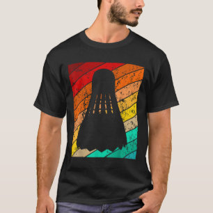 Camiseta Transbordador, Ball Player de Badminton, retro vin