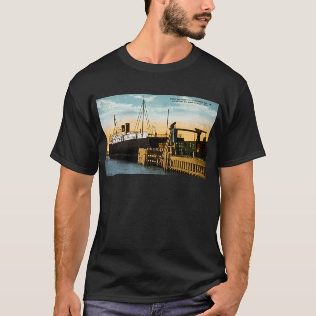 Camiseta Transbordador de coche de Pere Marquette ningunos (Anverso)