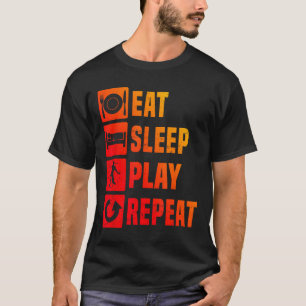 Camiseta Transbordador de squash del jugador de Badminton M