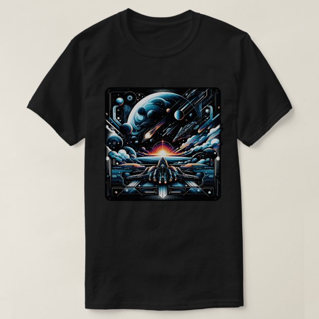 Camiseta Transbordador espacial (Diseño del anverso)