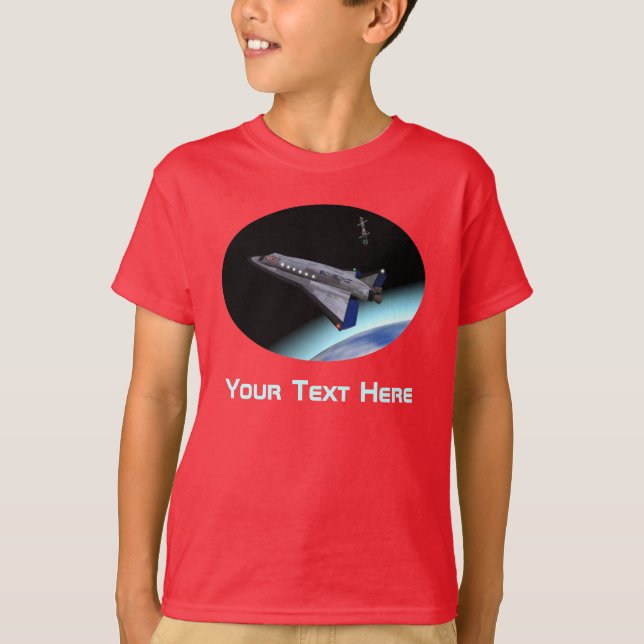 Camiseta Transbordador espacial de El Al Maslool (Anverso)