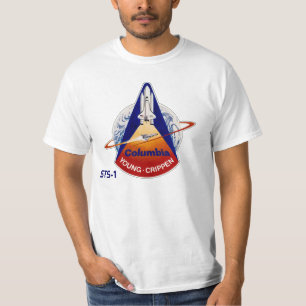 CAMISETA TRANSBORDADOR ESPACIAL DE LA NASA STS-1