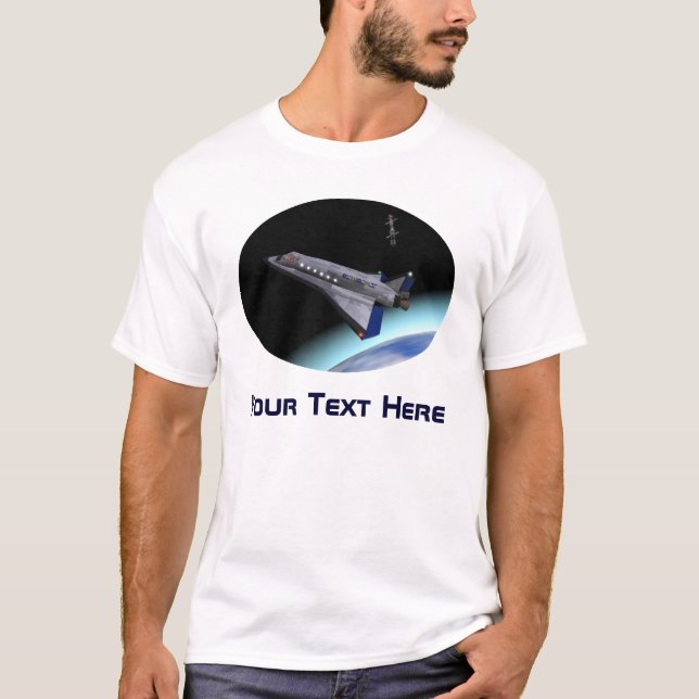 Camiseta Transbordador espacial El Al Maslool (Anverso)