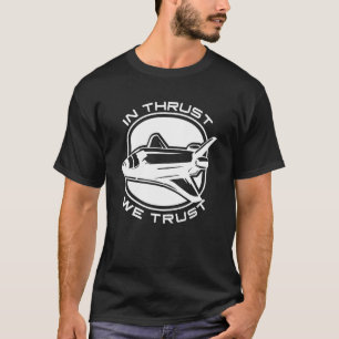 Camiseta Transbordador espacial gráfico de cohete científic