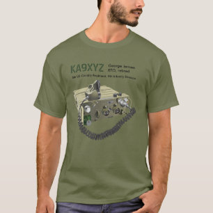 Camiseta Transceptor portátil militar AN/PRC-77 clásico