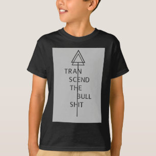 Camiseta Transciende la ropa de camping yoga de pura basura