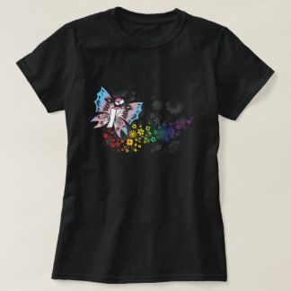 Camiseta Transexual de la "mariposa libre" de Identiti