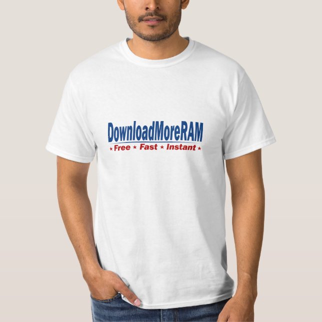 Camiseta Transfiera más RAM (Anverso)