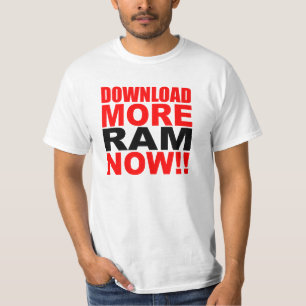 Camiseta Transfiera más RAM