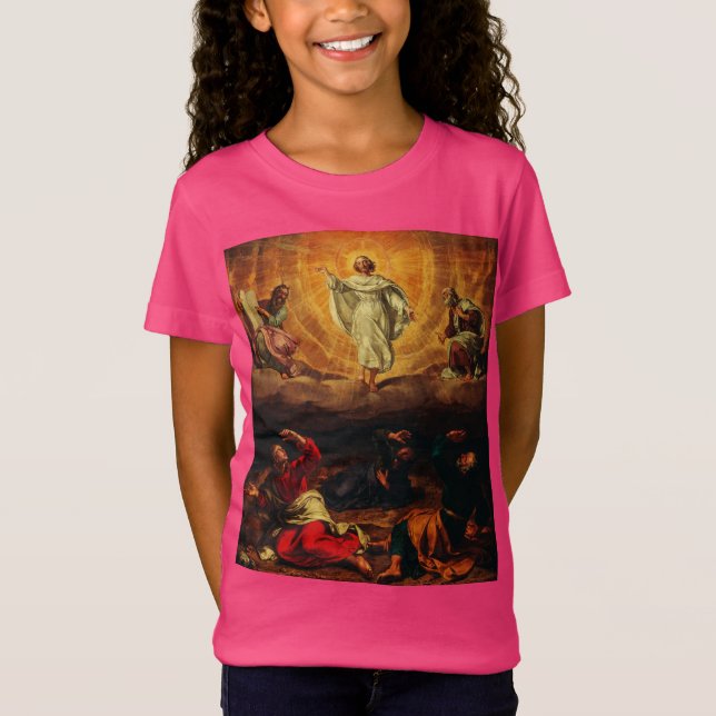 Camiseta Transfiguración de Jesucristo (Anverso)