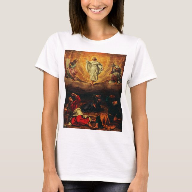 Camiseta Transfiguración de Jesucristo (Anverso)