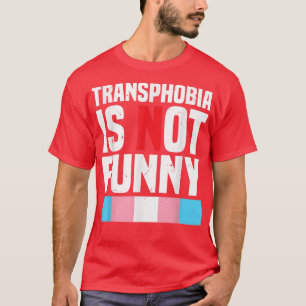 Camiseta Transfobia No Es Gracioso El Orgullo Transgénero L