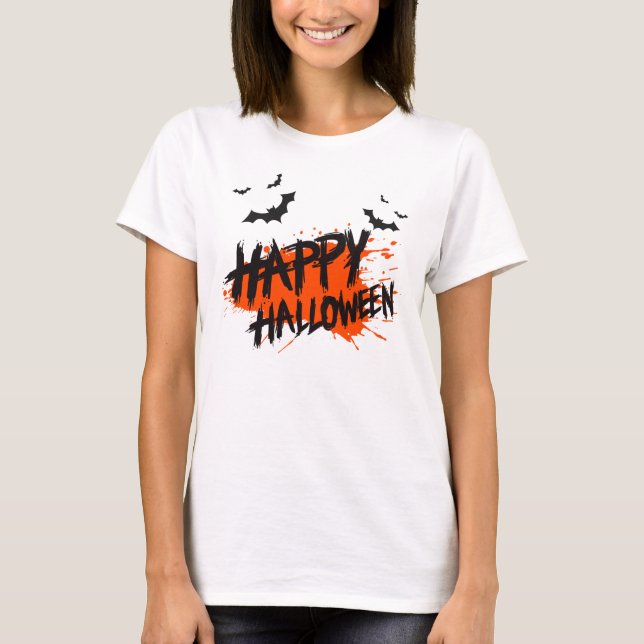 Camiseta Transform Your Halloween Style  (Anverso)